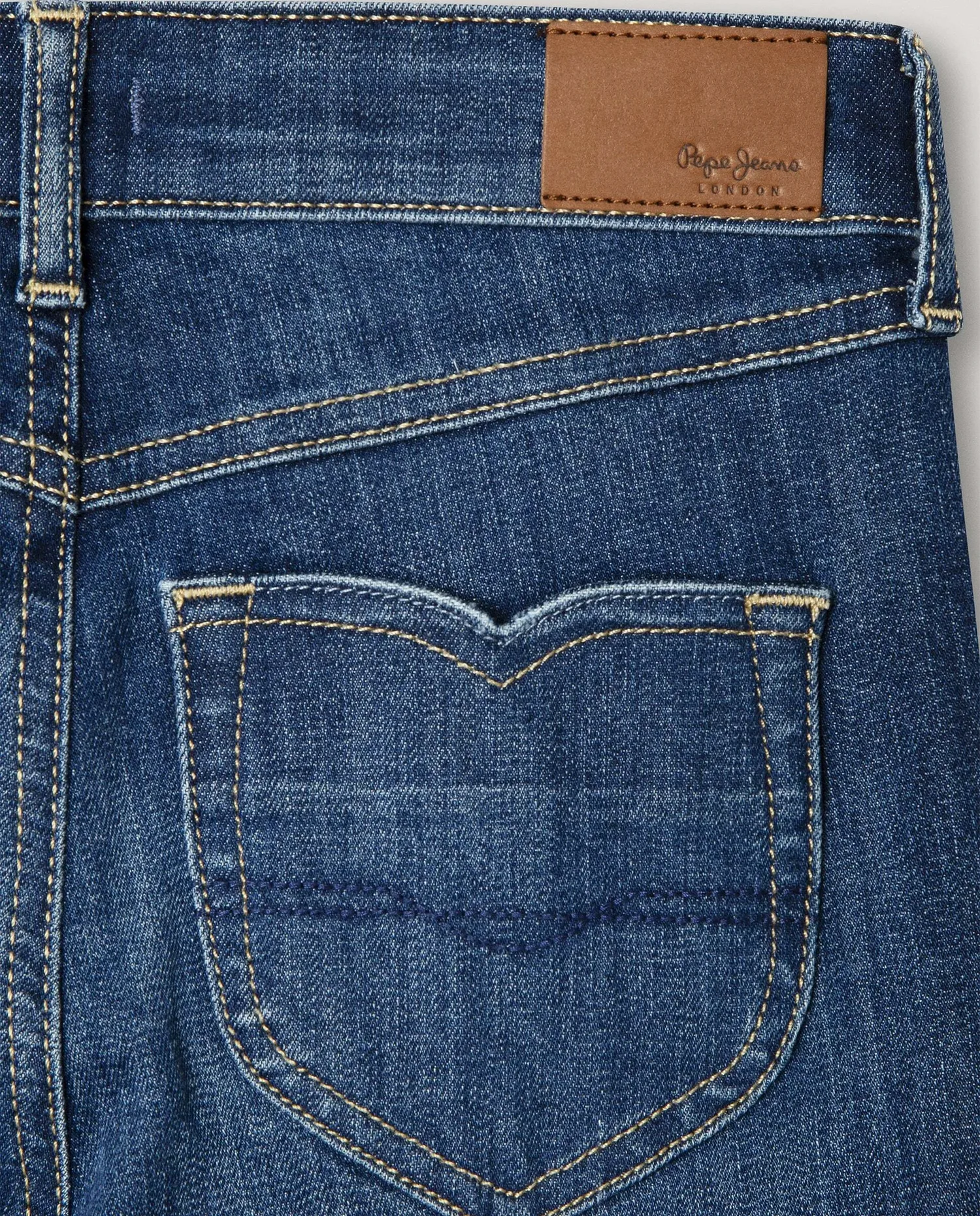 Детские брюки-клеш Slim Flare Willa Pepe Jeans, синий — фото 2