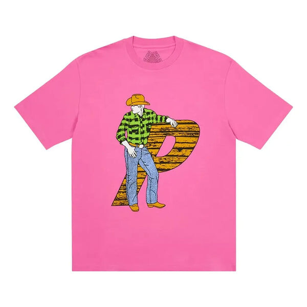 

Футболка fw22 saddle up t-shirt 'pink' Palace, розовый