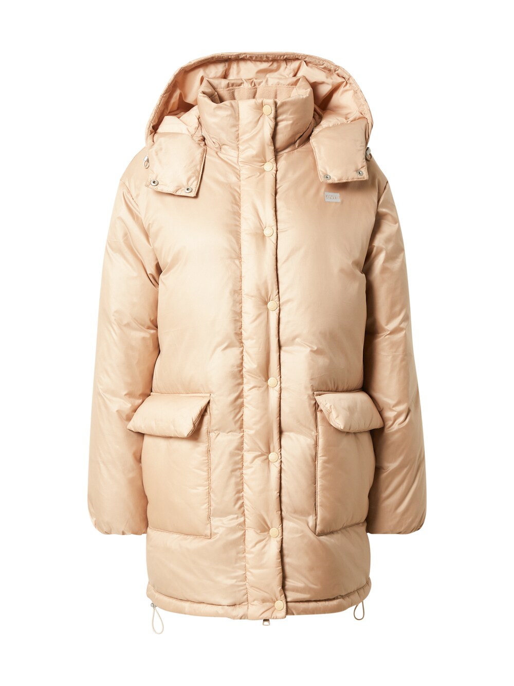 

Зимнее пальто LEVI'S CORE PUFFER MID NEUTRALS, песок