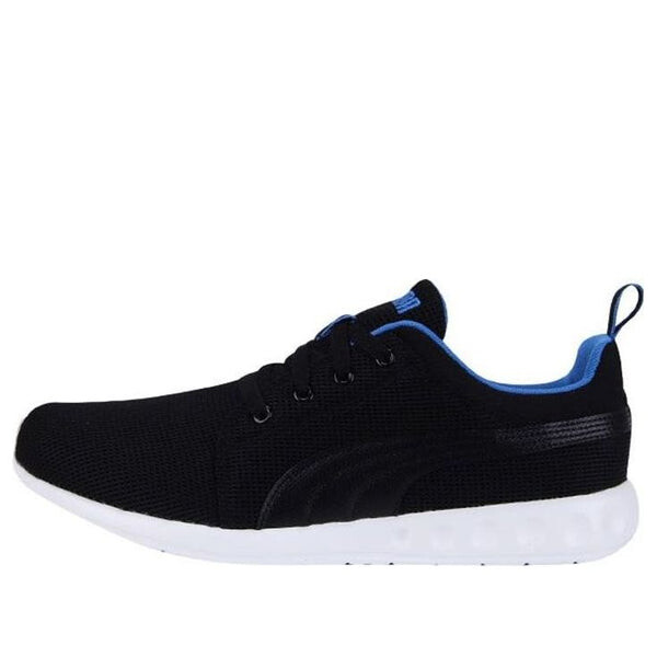 

Кроссовки carson runner running shoes black/blue Puma, черный