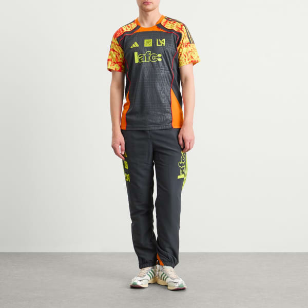 Футболка Los Angeles FC NTS Adidas, красный, желтый & fuchsia — фото 4