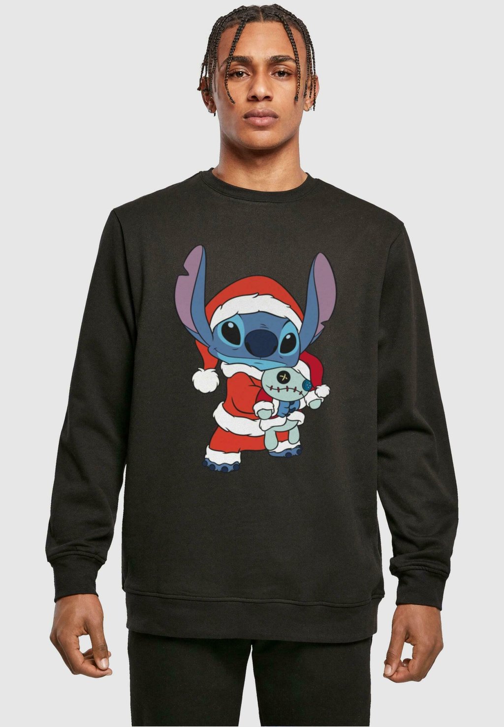 

Толстовка LILO AND STITCH CHRISTMAS CREWNECK ABSOLUTE CULT, черный