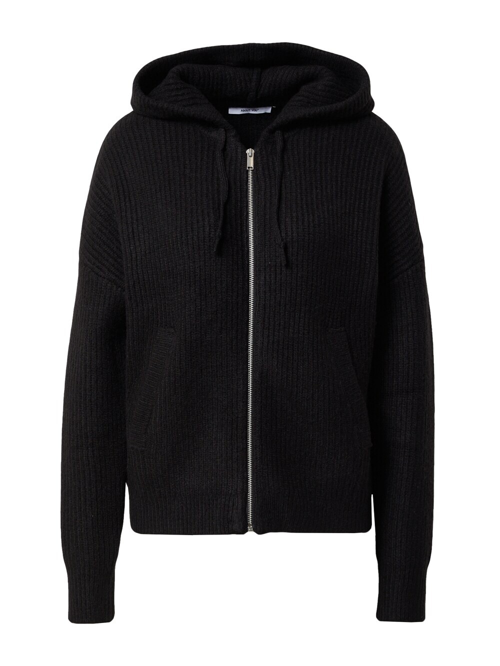 

Вязаный кардиган About You Jolin, черный