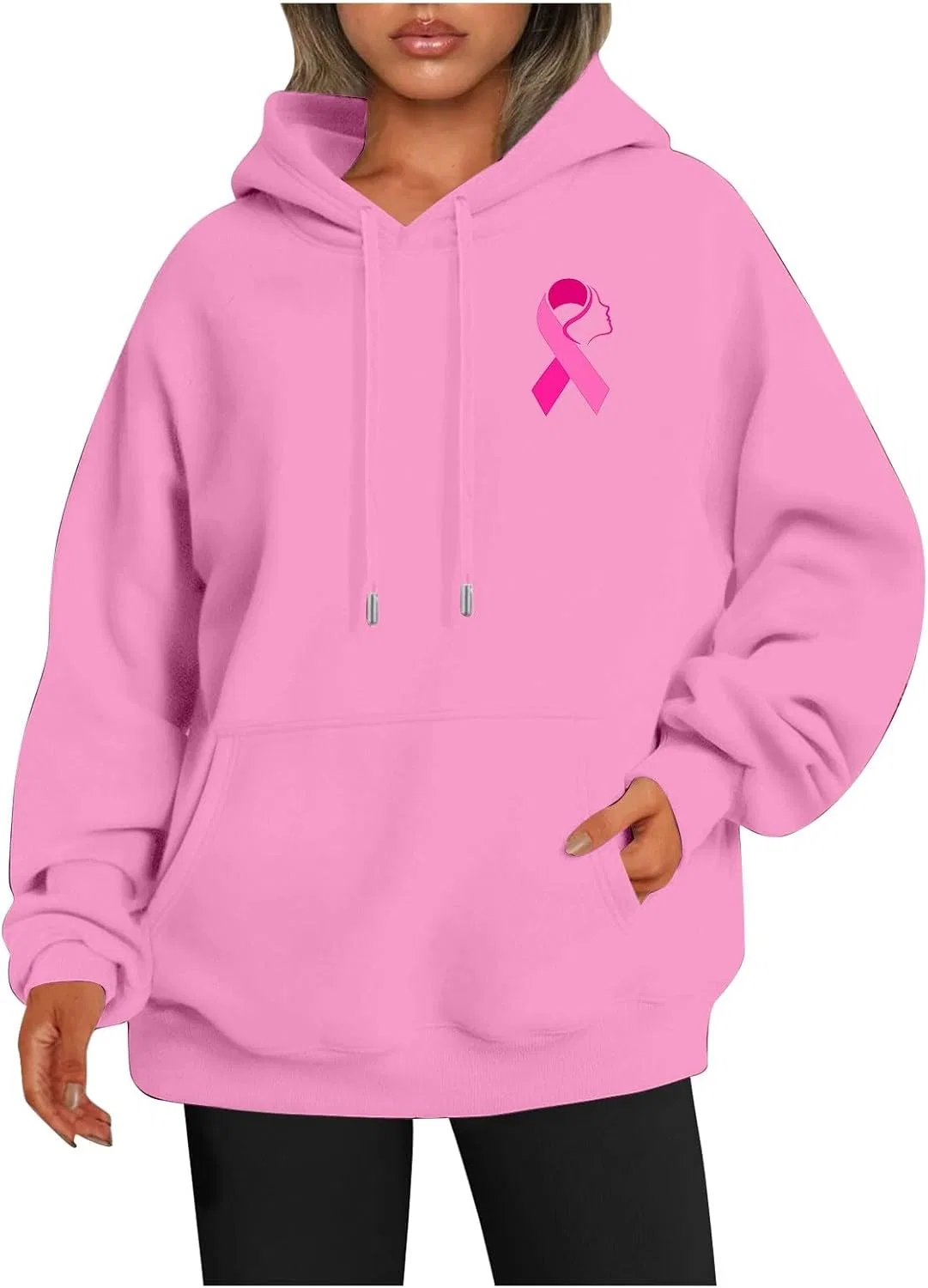 Толстовка с капюшоном женская Rainbow Graphic Zip Up Hoodies Pink, Pink