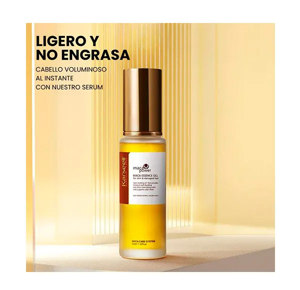 Сыворотка для волос с маслом арганы Maca Essence Oil Karseell, 50 ml — фото 4
