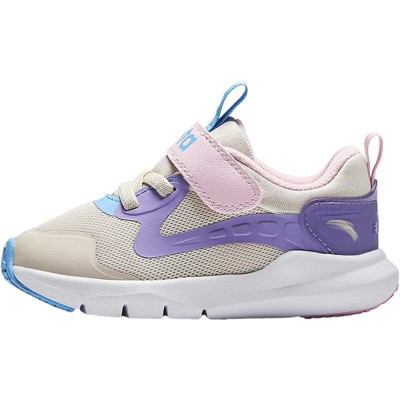 Мягкие низкие кроссовки для малышей с сетчатым верхом Antakids, Light Silver Gray/Apricot Blossom Pink/Super Hydrogen Blue-2