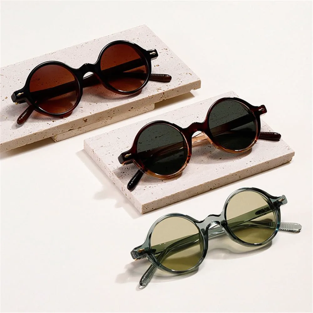 

Солнцезащитные очки UV400 для мужчин и женщин | Панк, круглые заклепки, зеленые | для вождения и занятий спортом на открытом воздухе generic, Light Green Green