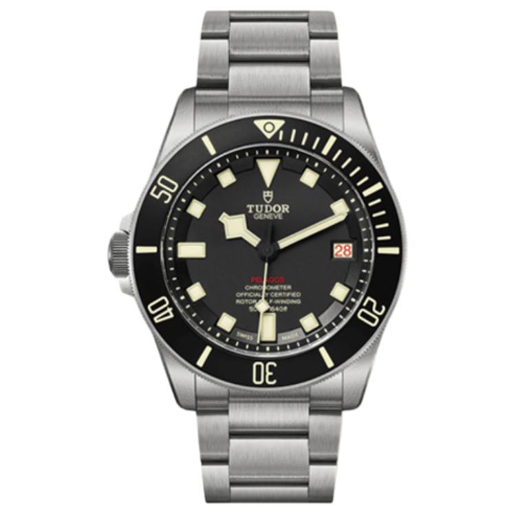 

TUDOR Часы Leader Submariner Collection Automatic Mechanical Movement Men's Watch Watch 42mm Black Dial M25610TNL 0001, Black