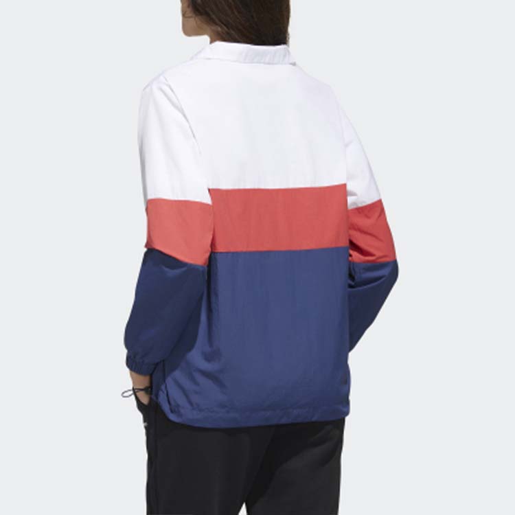 Adidas Neo Куртка женская бело-сине-красная, White/Technology Indigo/Honor Red — фото 4