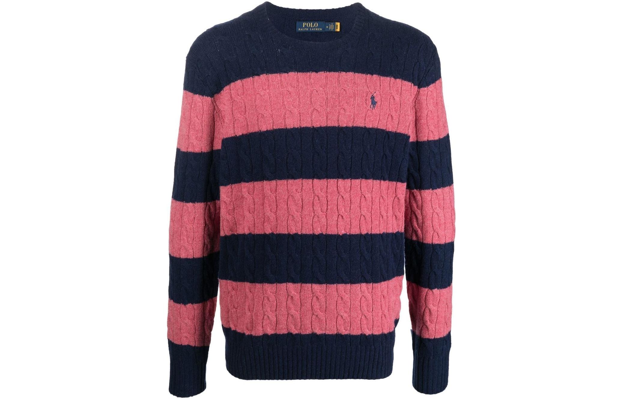 Футболка из кашемира мужская разноцветная Polo Ralph Lauren — фото 2