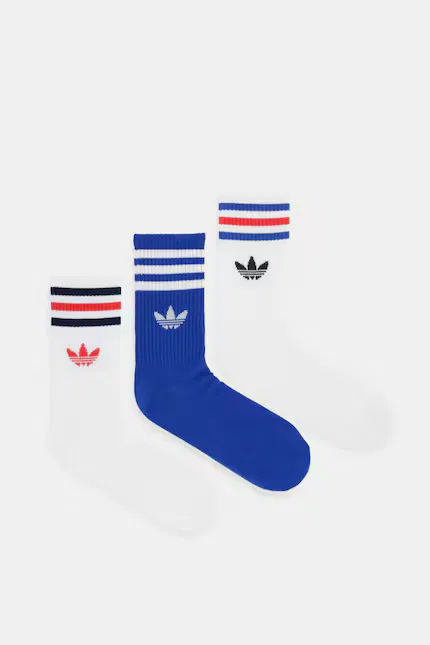 Носки длинные 3 шт Adidas Originals, белый