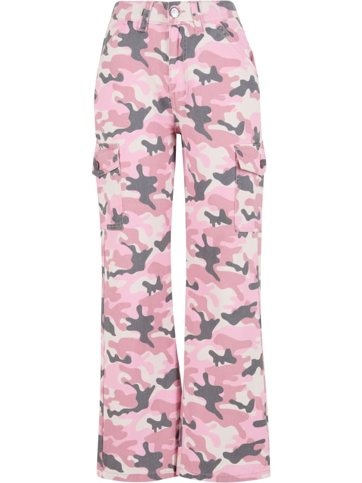 

Джинсы DEF в розовом камуфляже DEF