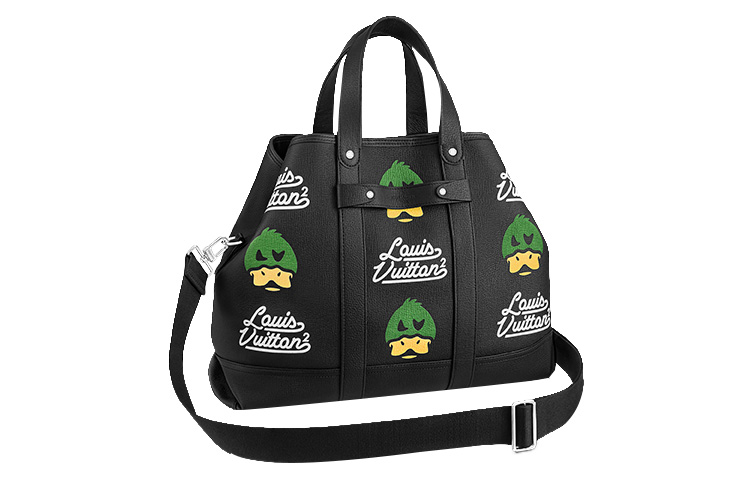 

LOUIS VUITTON Сумка-тоут X Nigo Journey черная