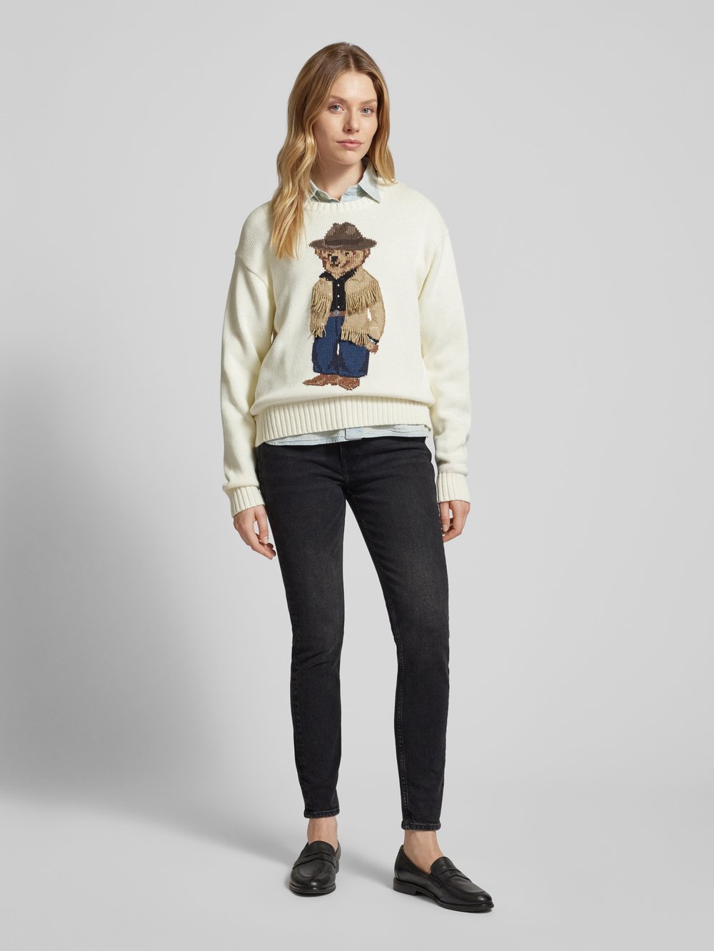 

Джинсы с 5-карманным дизайном Polo Ralph Lauren, черный