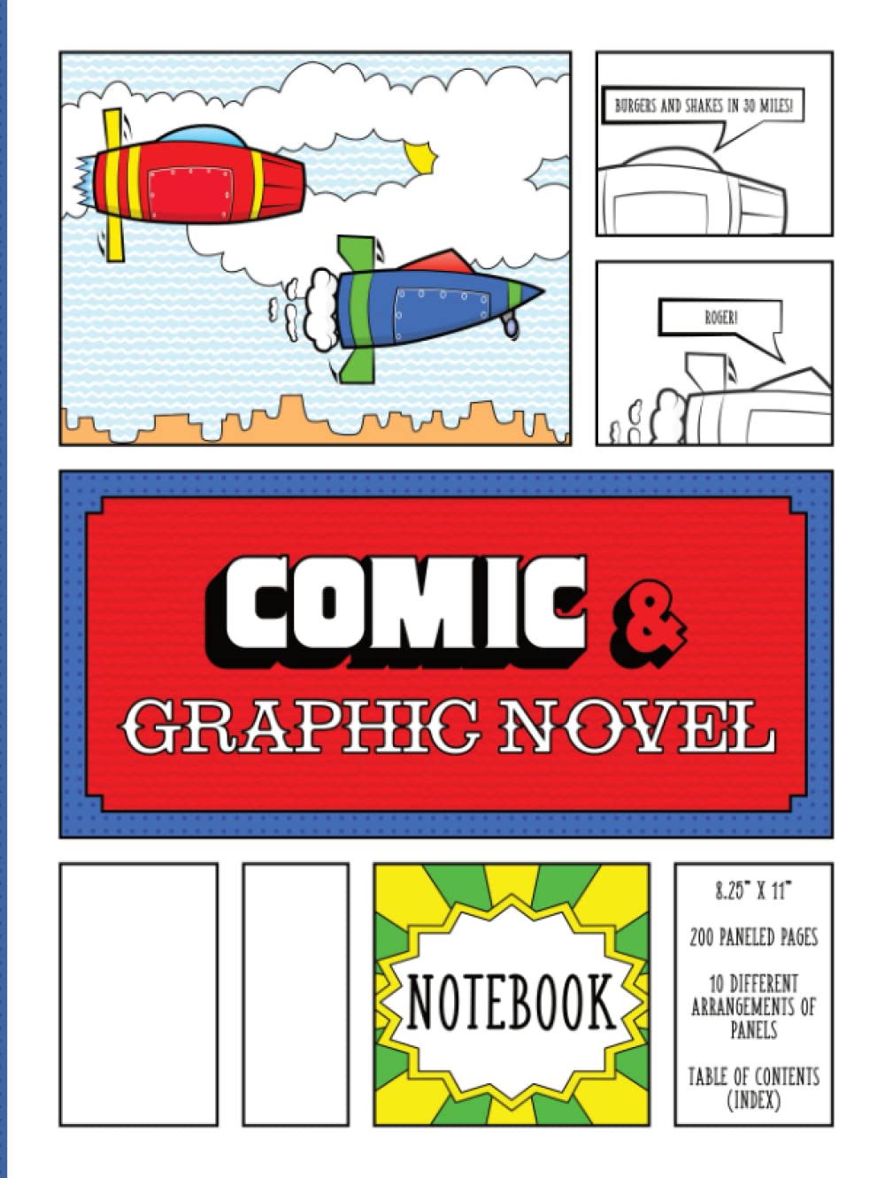 

COMIC & GRAPHIC NOVEL NOTEBOOK (Independently published)