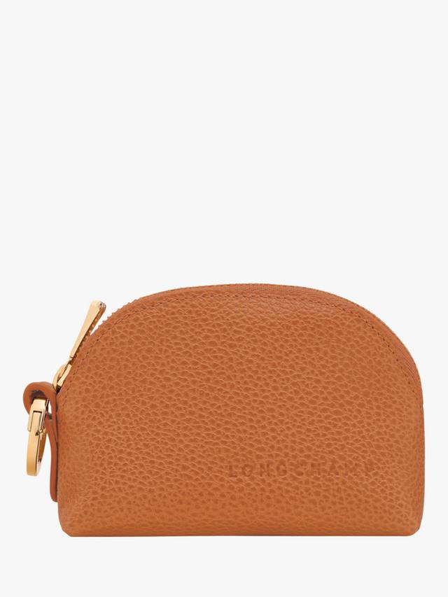 

Кошелек для мелочи из кожи Foulonne Longchamp, Amber