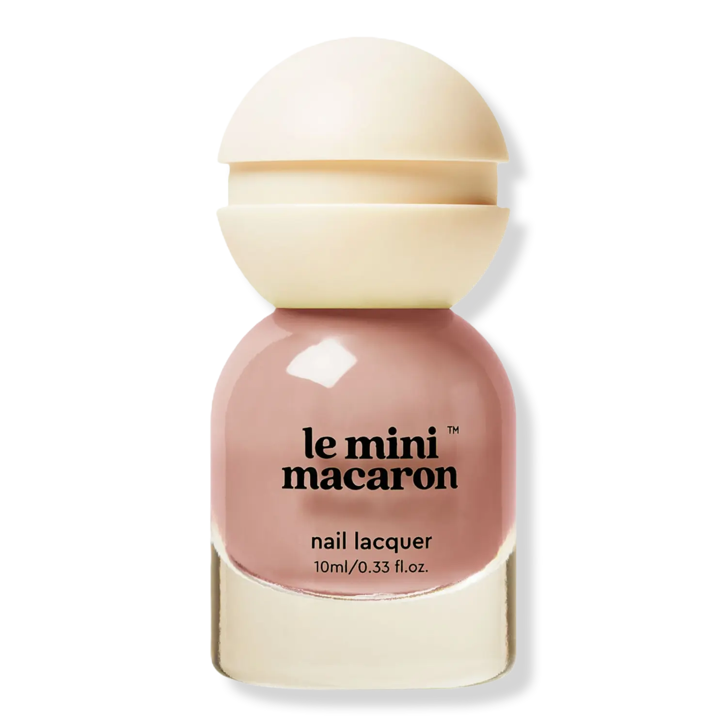 

Коллекция лаков для ногтей Le Sweet Le Mini Macaron, Praline (light and creamy rose-beige)