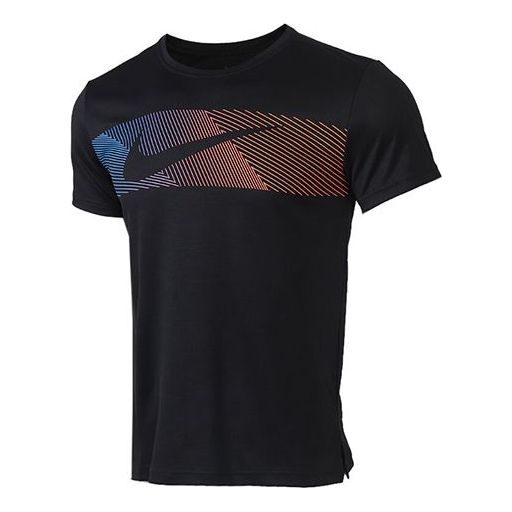

Футболка Nike Dri-Fit Superset Printing Short Sleeve Black, черный