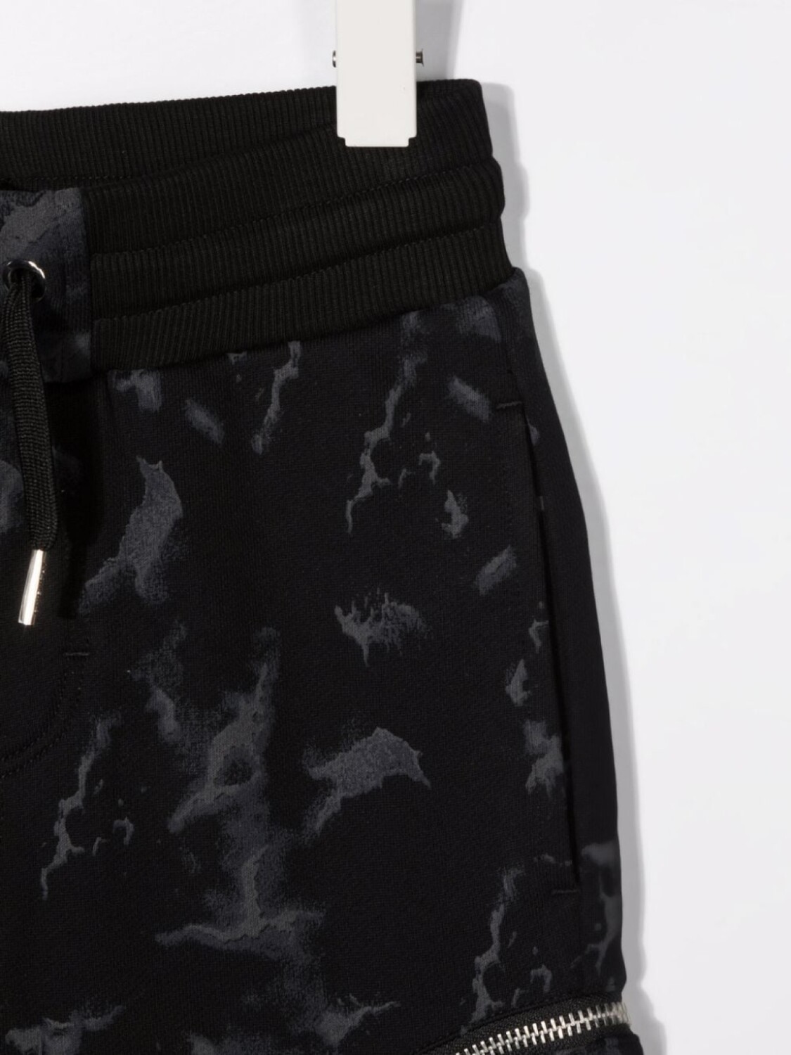 Шорты карго с камуфляжным принтом Givenchy Kids, черный — фото 3