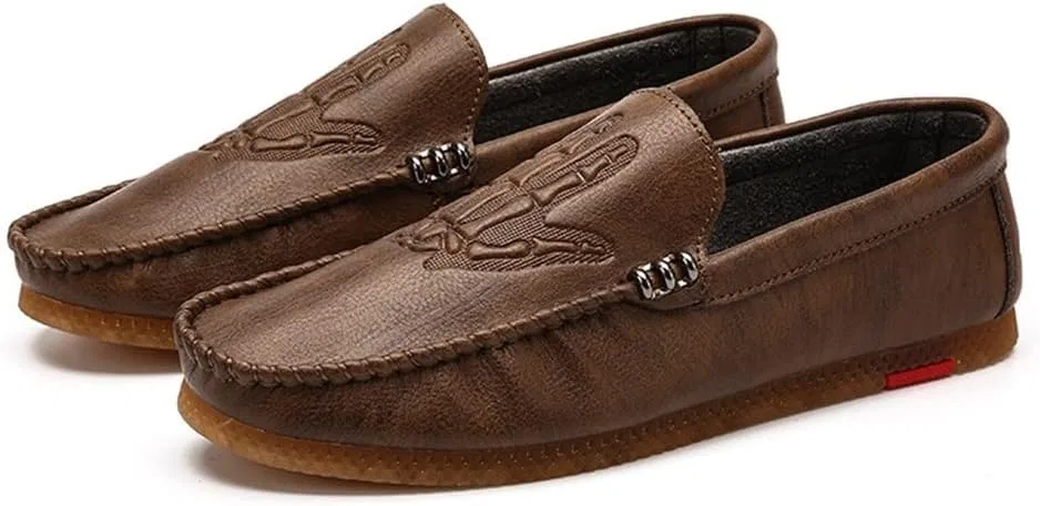 Лоферы кожаные Vegan, Classic Slip On, коричневый PUGHGAETZF