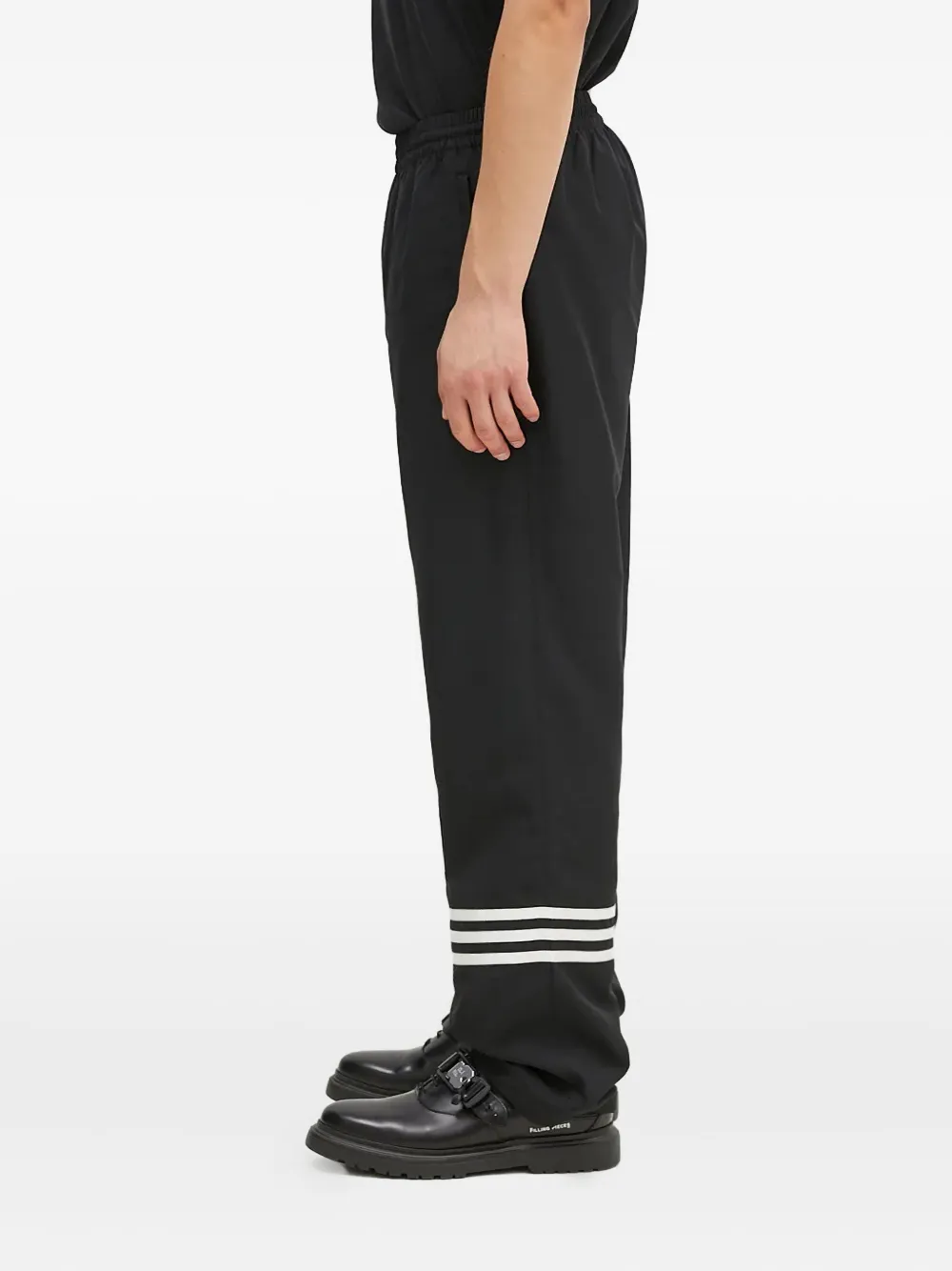 Спортивные брюки с полосками 3-Stripes Adidas, черный — фото 3