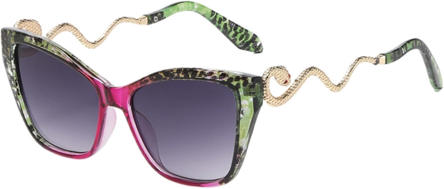 

Солнцезащитные очки с защитой от УФ-излучения UV400 | Большая оправа "кошачий глаз" с градиентным переходом | Для женщин и мужчин, для занятий спортом на открытом воздухе и вождения DSVIGF, 02