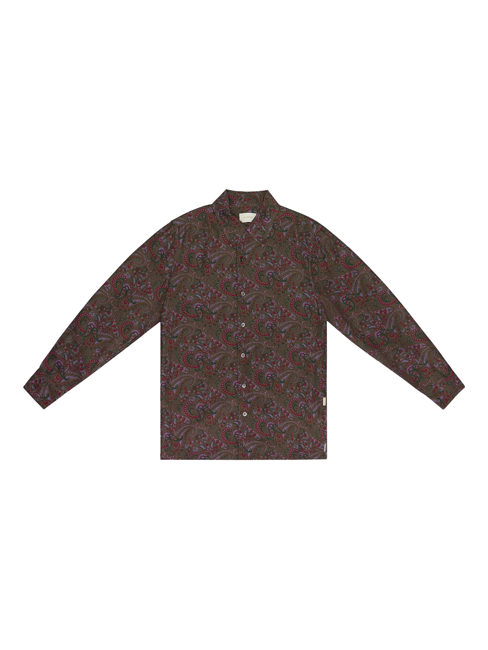 

Рубашка Stadium с принтом пейсли Aimé Leon Dore, коричневый