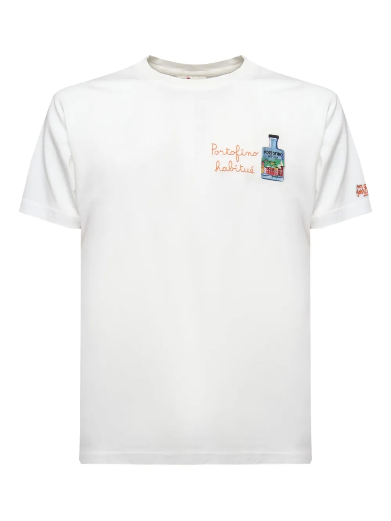

Футболка из хлопка MC2 Saint Barth, белый