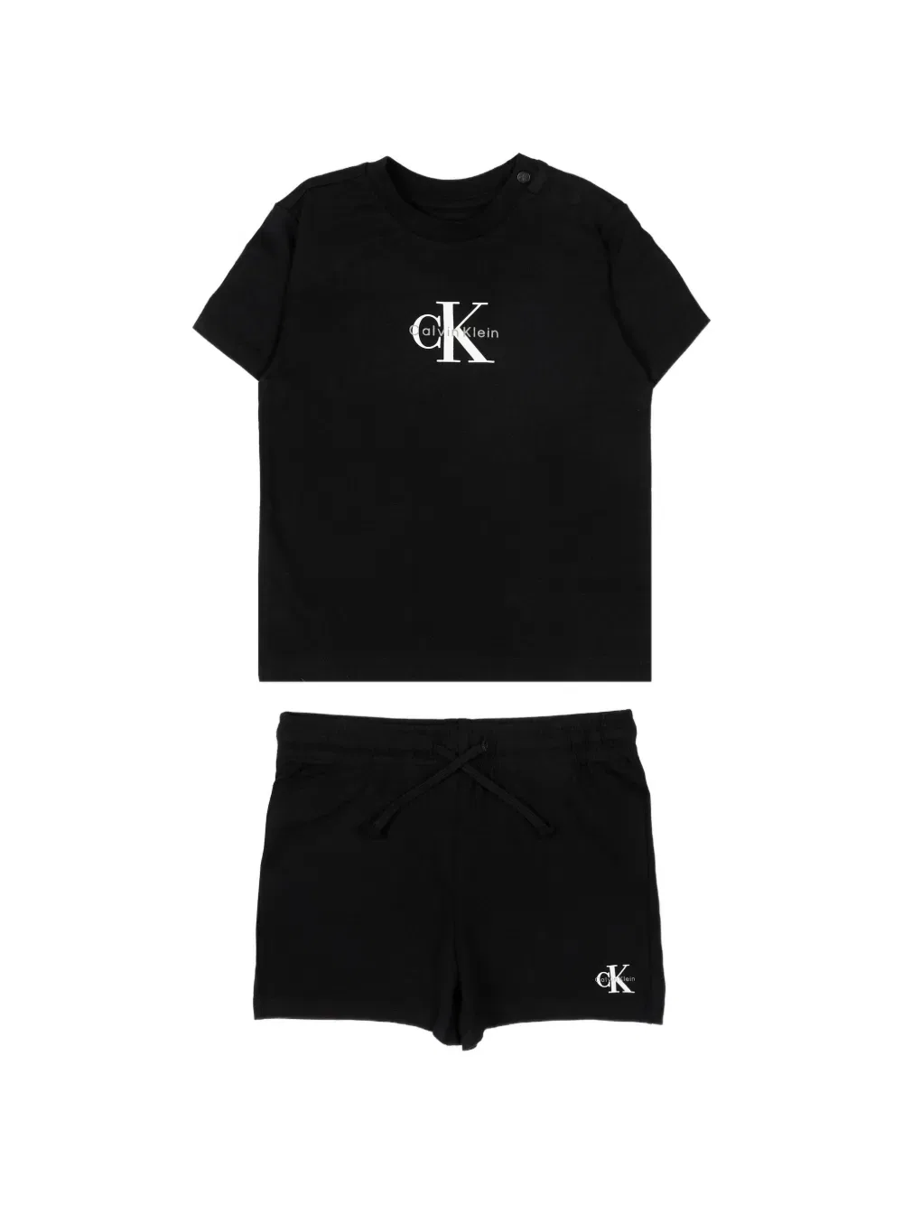 Комплект с логотипом Calvin Klein Kids, черный