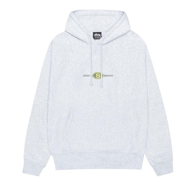

Худи Stussy Worldwide Dot Hoodie, Ash Heather