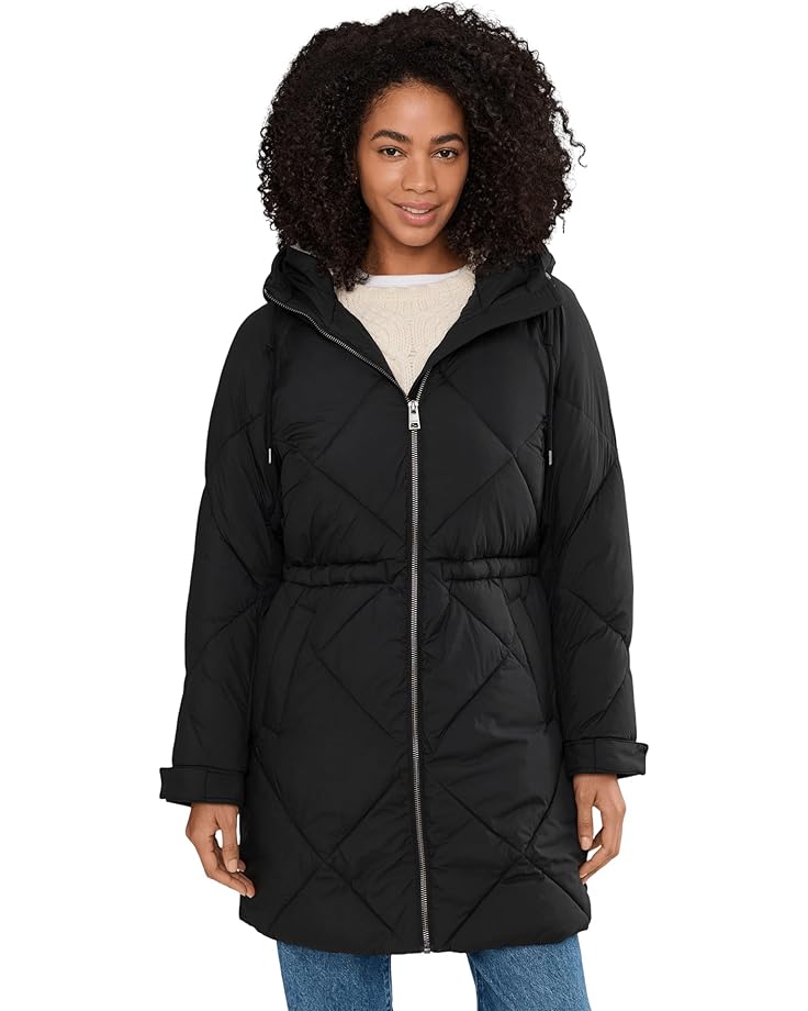 

Женская стеганая удлиненная парка Levi's, Black