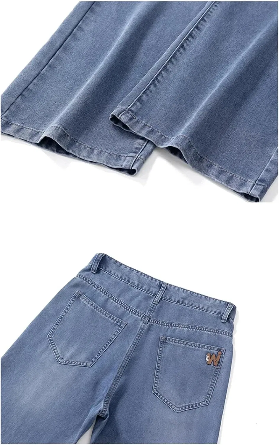 Джинсы прямые винтажные Men's Loose Jeans Multi-Pocket, 50 — фото 4