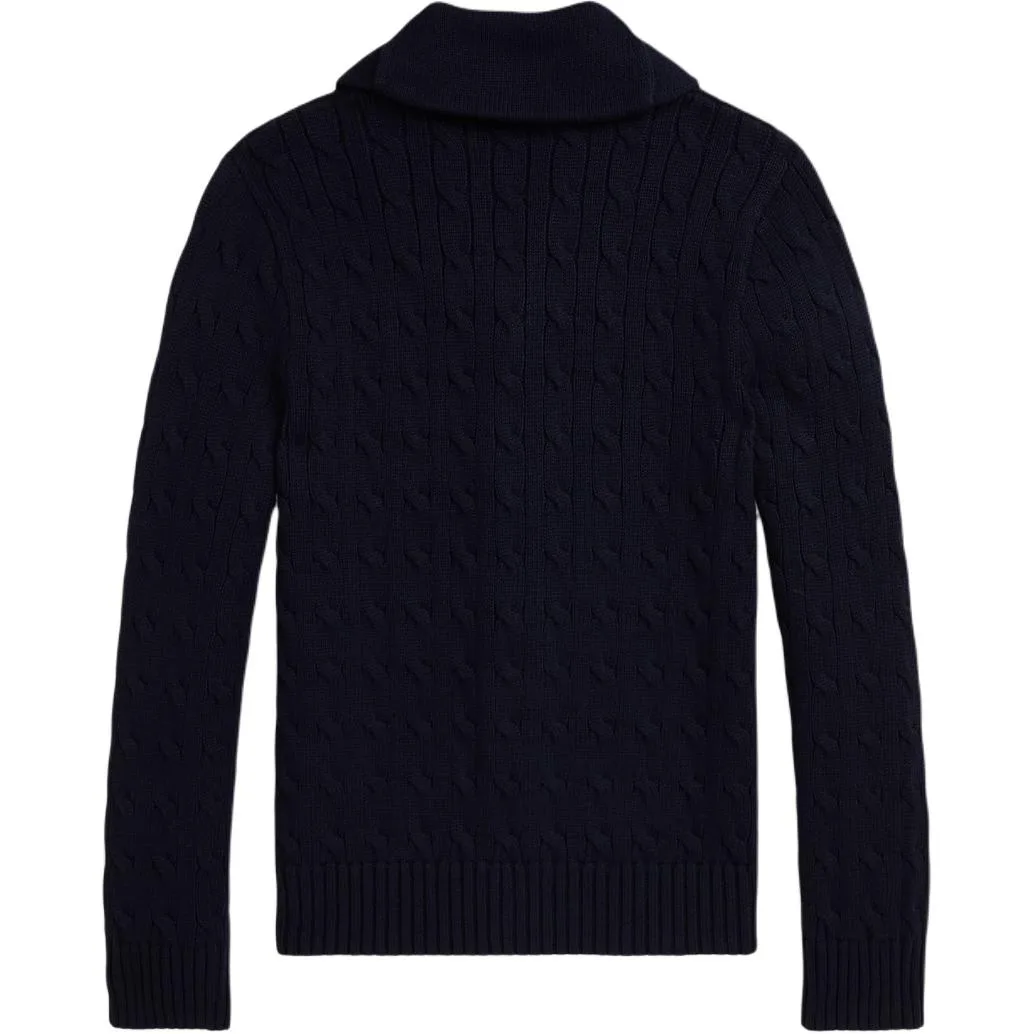 Свитер FW25 для детей Polo Ralph Lauren, темно-синий — фото 2