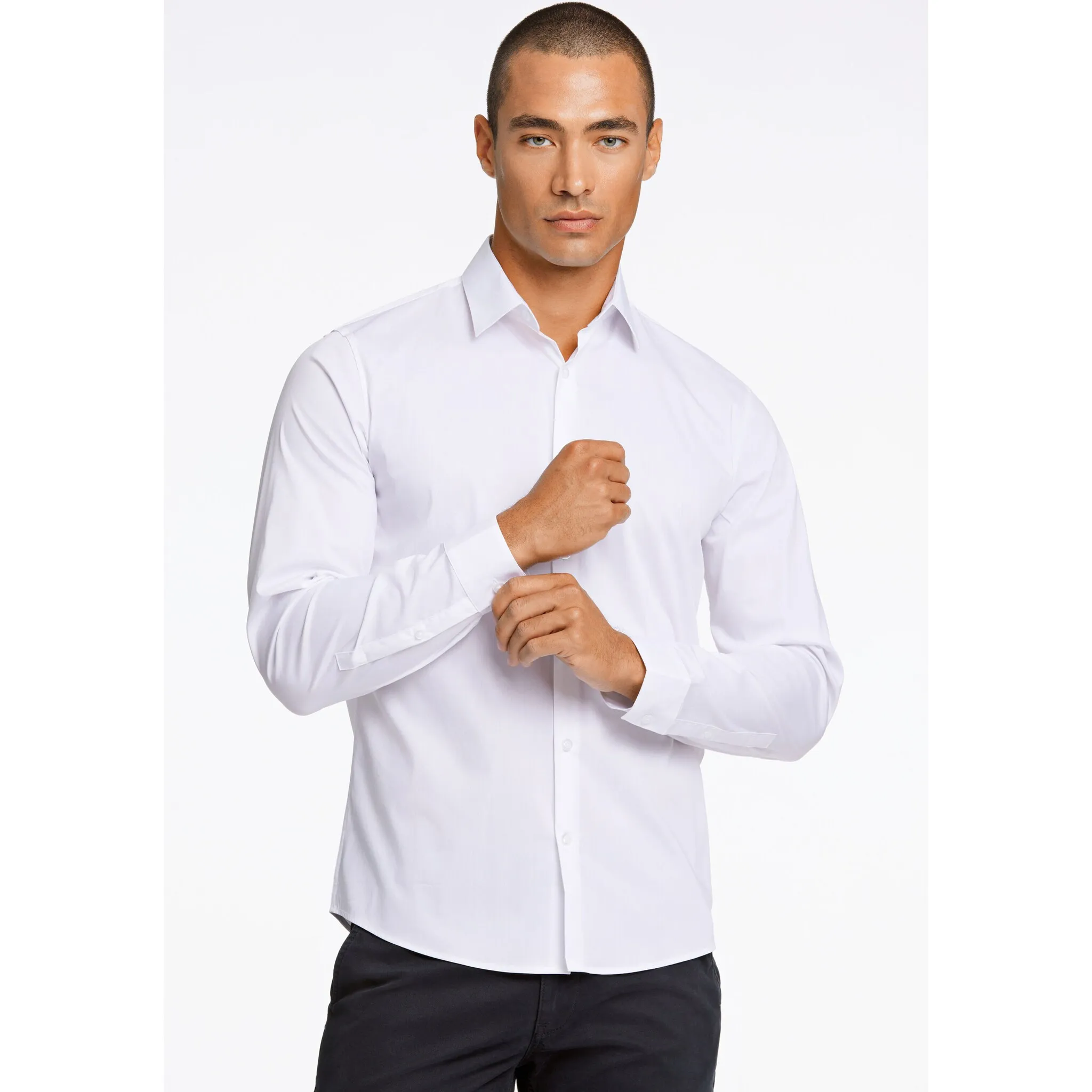 

LINDBERGH деловая рубашка " Lindbergh деловая повседневная рубашка", белый