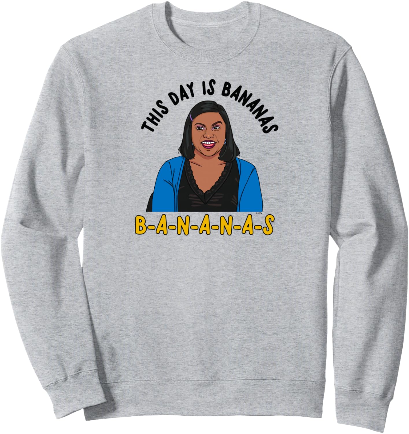 

Толстовка The Office Kelly Banana, серая Nbc, Серый, Толстовка The Office Kelly Banana, серая Nbc