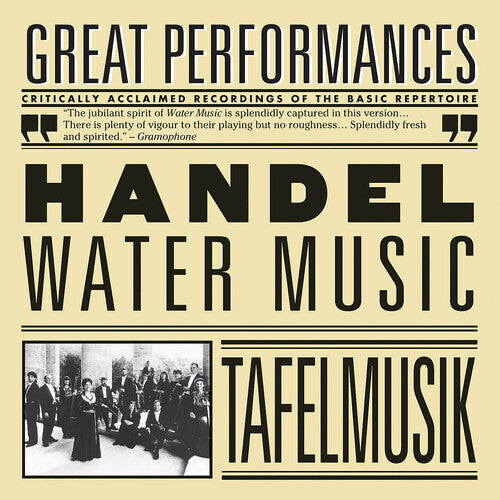 

CD диск Tafelmusik / Handel: Water Music / Suite from Il Pastor Fido