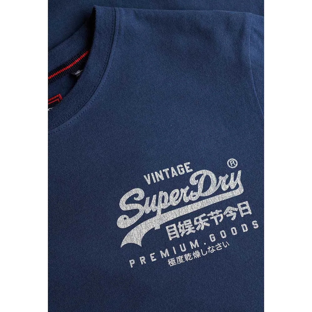 Футболка с коротким рукавом Superdry Tokyo Relaxed Fit, синий — фото 2