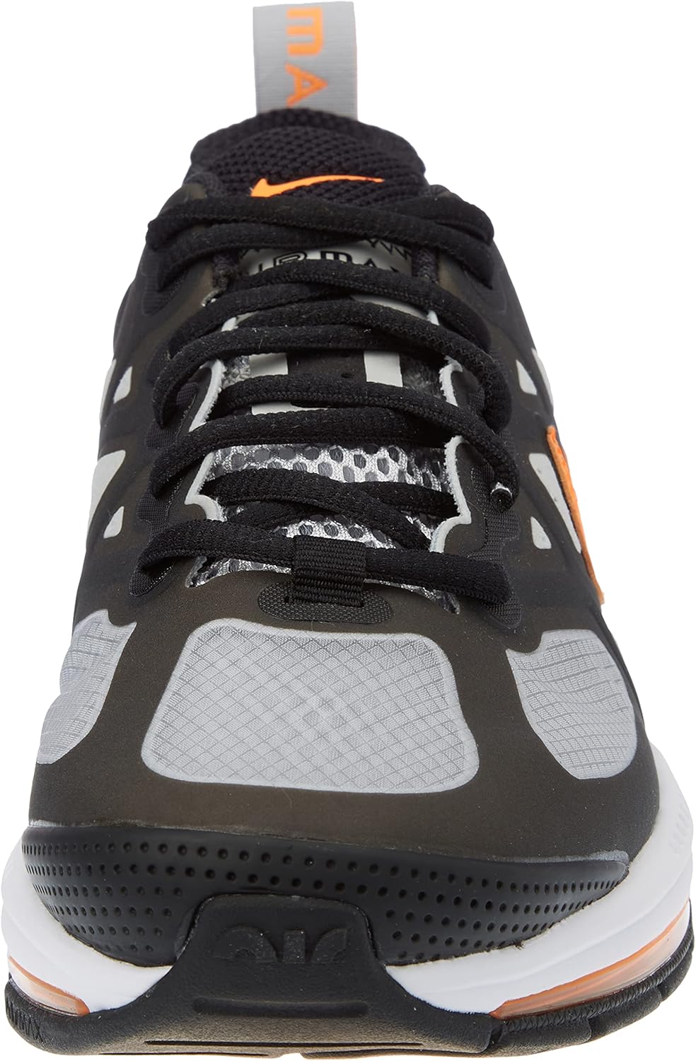 Баскетбольные кроссовки Nike Air Max Genome, черный/оранжевый/серый — фото 2