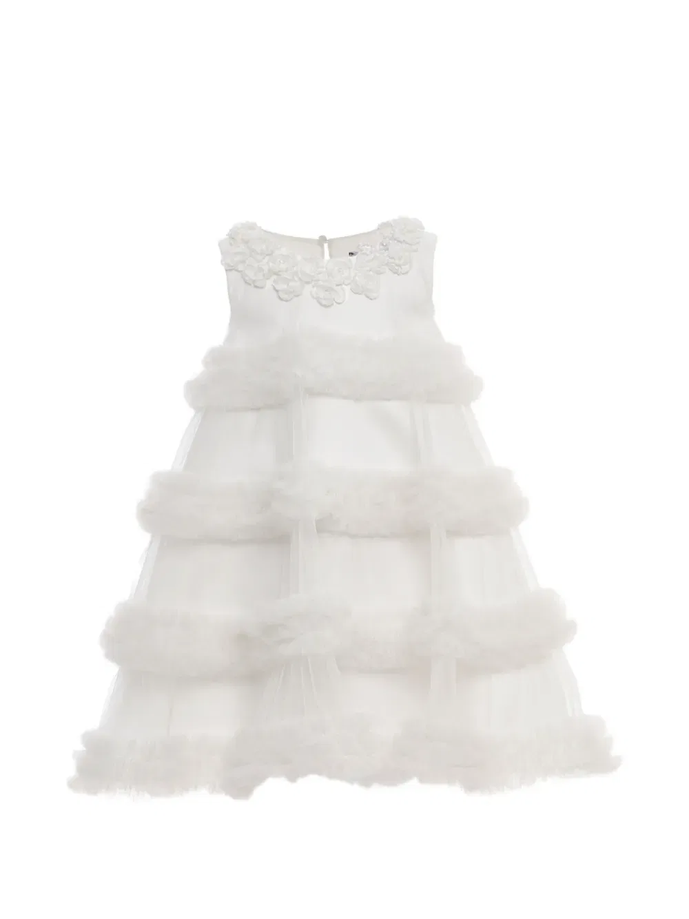 Комплект платья с цветочным декором Dress & Fleur, нейтральный — фото 2