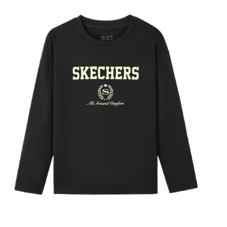 

Футболка Unisex Carbon Black 0018 Skechers, черный