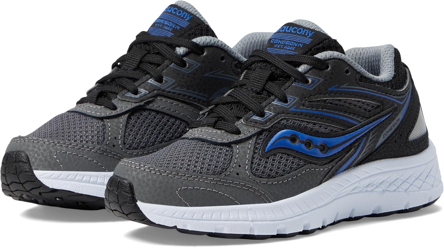 

Кроссовки Saucony, черный/синий/серый