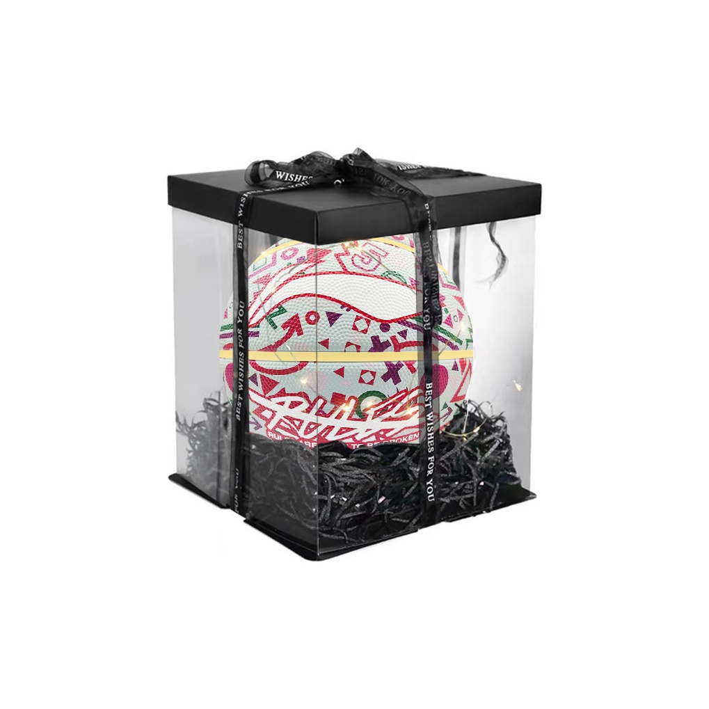 

LINING Коллекция badfive memphis graffiti баскетбольный мяч white red, blue white размер 5/7 тренировочный china