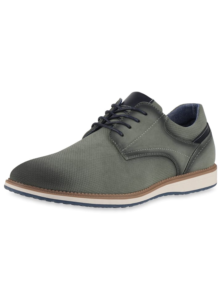 

VAN HILL Классические кроссовки Taylor зеленого цвета