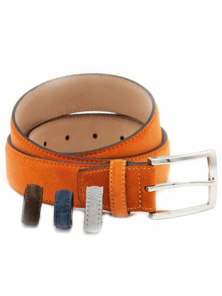 

BGents Мужской пояс оранжевого цвета