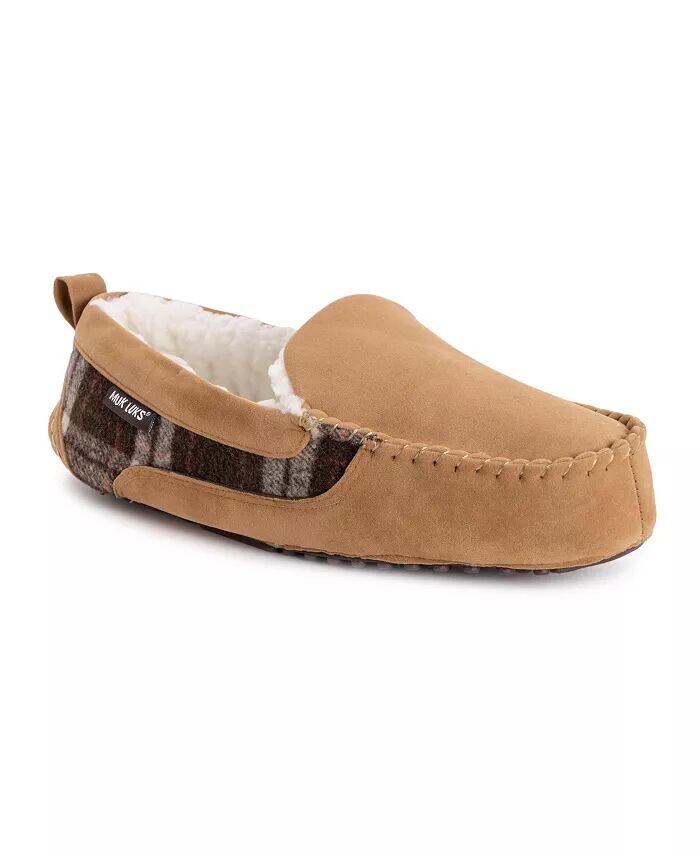 

Мужские мокасины Emmett, цвет Camel, 10 MUK LUKS, коричневый/бежевый