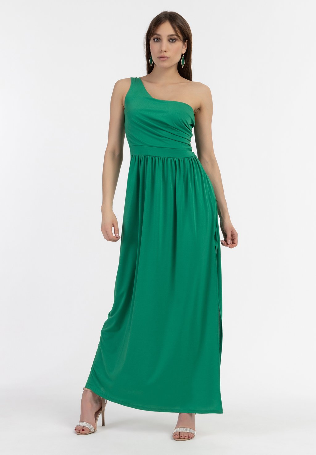 

Платье макси ONE-SHOULDER faina, зеленый