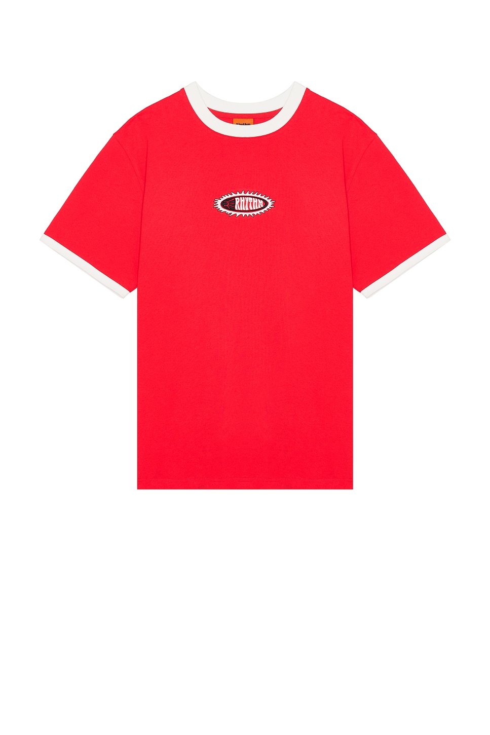 

Футболка с винтажным рисунком "Sun dome ringer" Rhythm, red