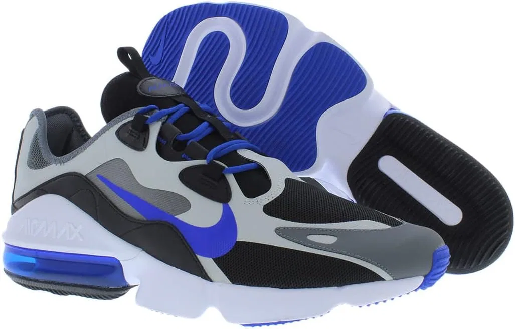 Мужские беговые кроссовки Nike Air Max Infinity 2, White Grey Blue — фото 2