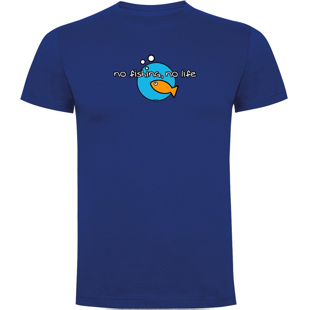

Футболка Kruskis No Fishing No Life, синий
