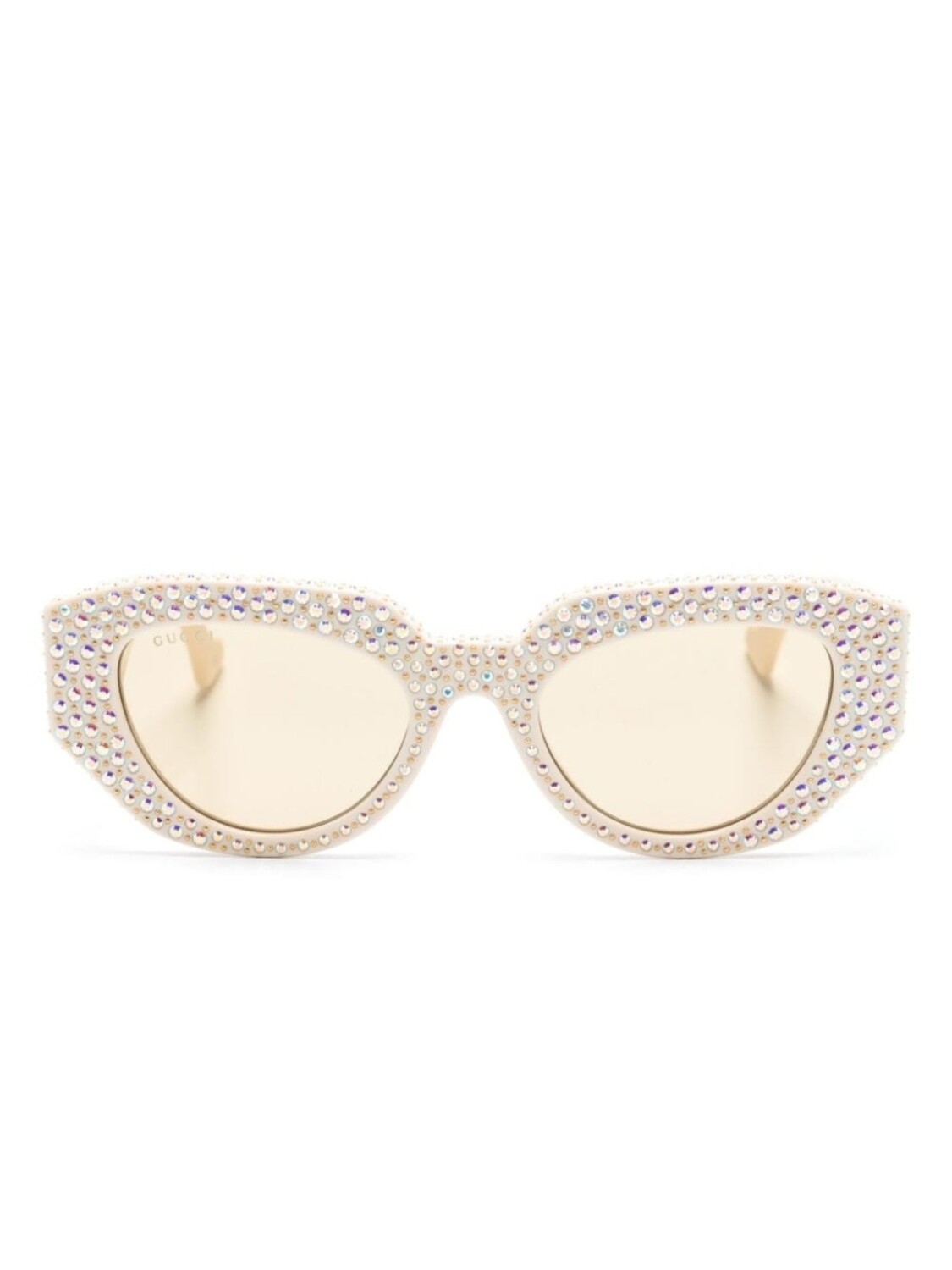 

Gucci Eyewear солнцезащитные очки в геометричной оправе, нейтральный цвет